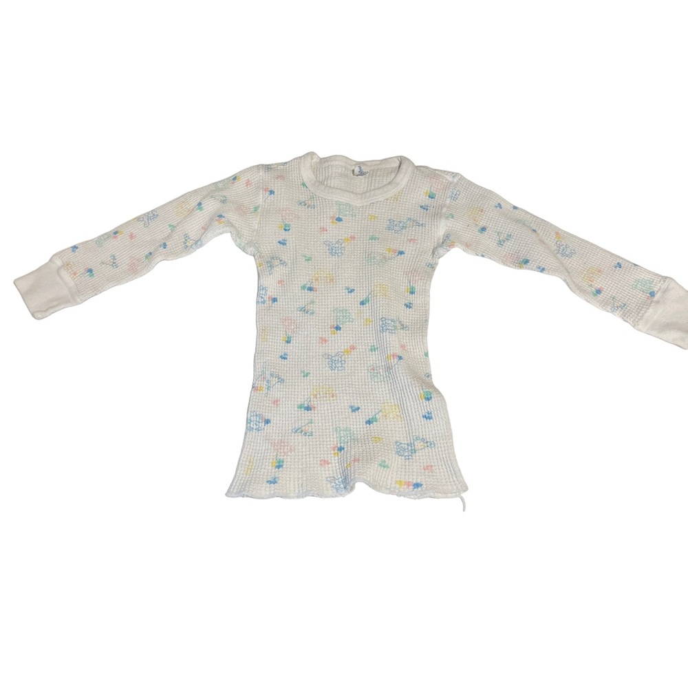 J.E. Morgan 4T vintage thermal shirt